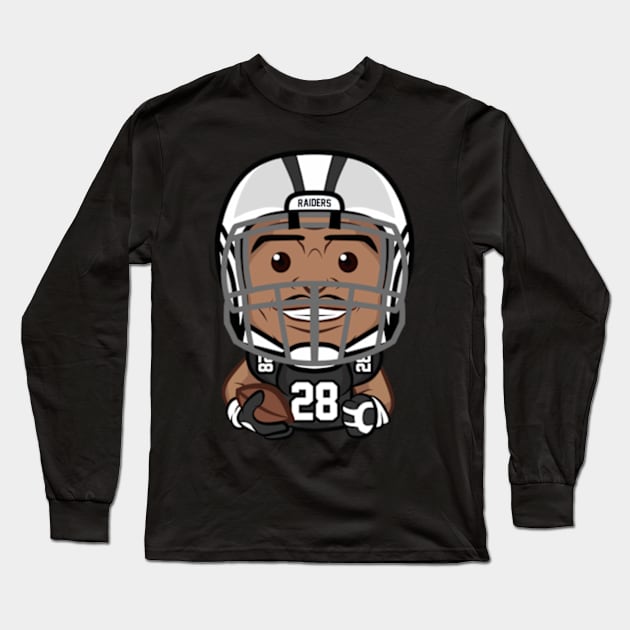 Josh Jacobs Long Sleeve T-Shirt by Mudahan Muncul 2022